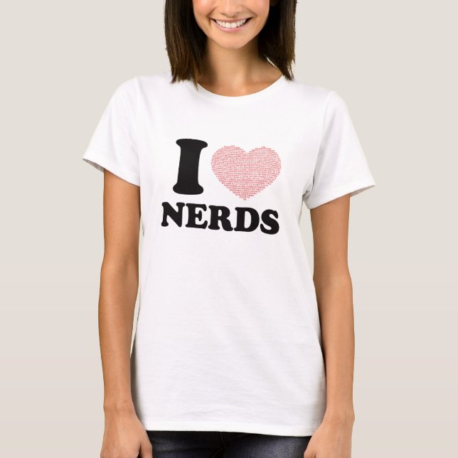 Camiseta Mim nerd pi do coração (Frente)
