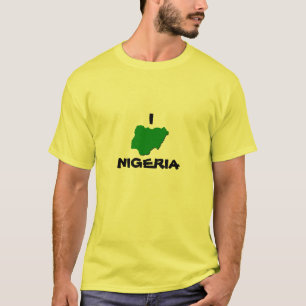 Camiseta Mim ♥ Nigéria