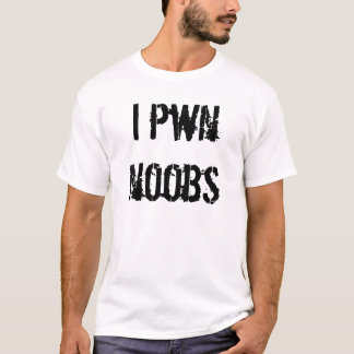 Camiseta mim noobs do pwn