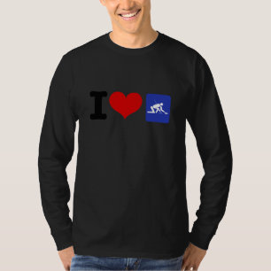 Camiseta Mim ondulação do coração
