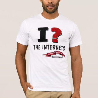Camiseta mim? Os Internet, na manhã