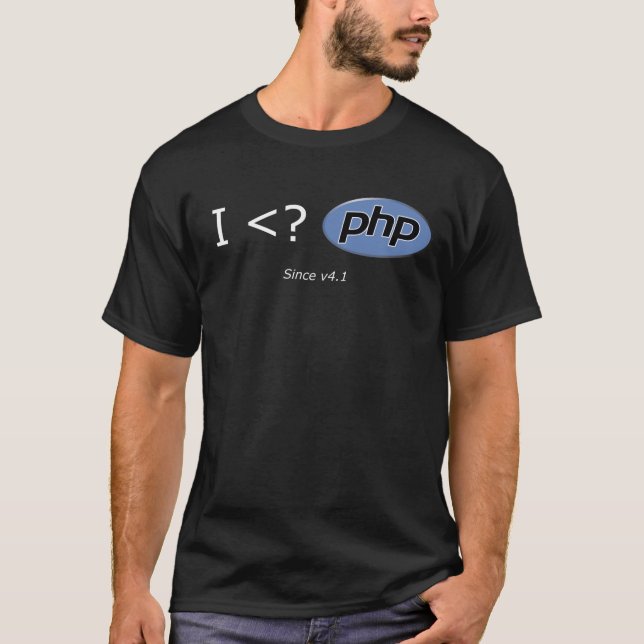 Camiseta Mim <? PHP (Frente)