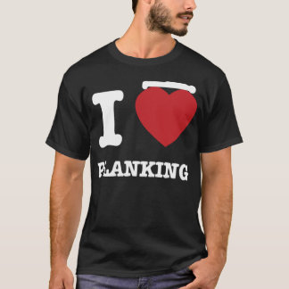 Camiseta Mim Planking do coração
