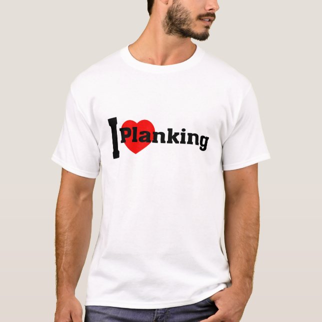 Camiseta Mim Planking (do coração) (Frente)
