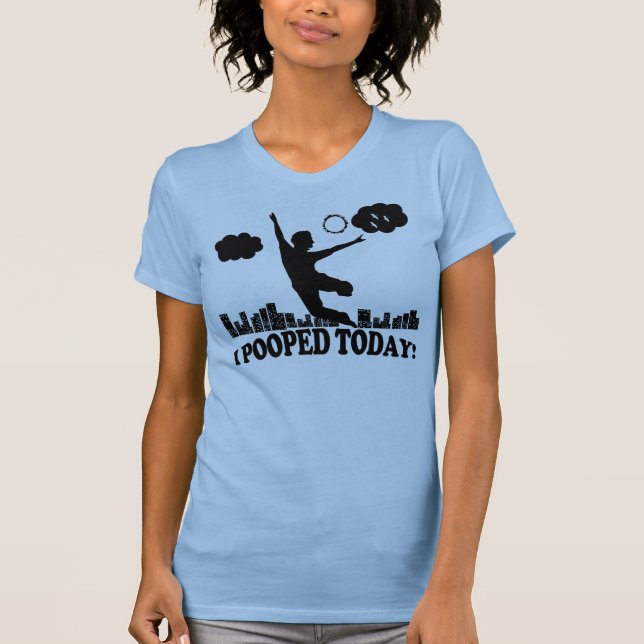 Camiseta Mim Pooped hoje (Frente)