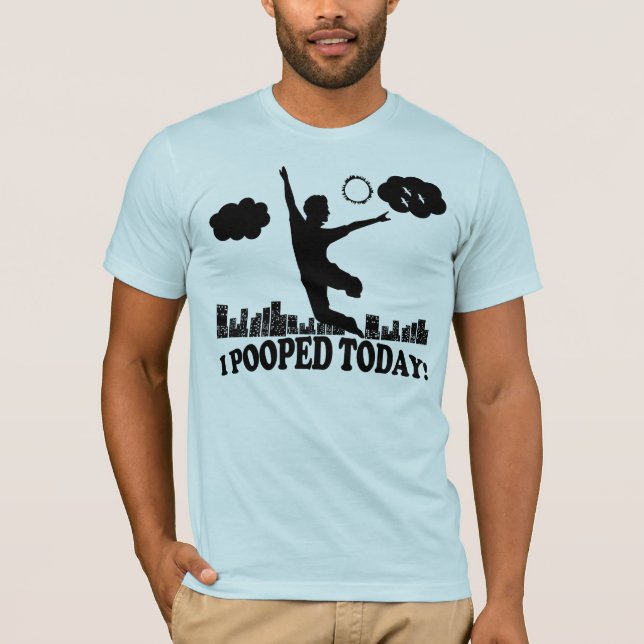 Camiseta Mim Pooped hoje (Frente)