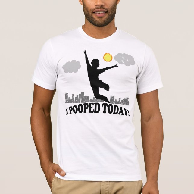 Camiseta Mim Pooped hoje (Frente)