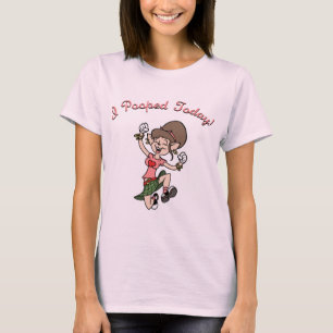 Camiseta Mim Pooped hoje! - f