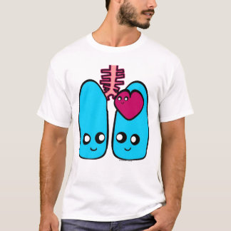 Camiseta Mim pulmão você t-shirt