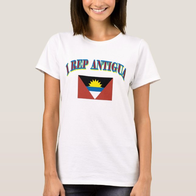 CAMISETA MIM REPRESENTANTE ANTÍGUA (Frente)