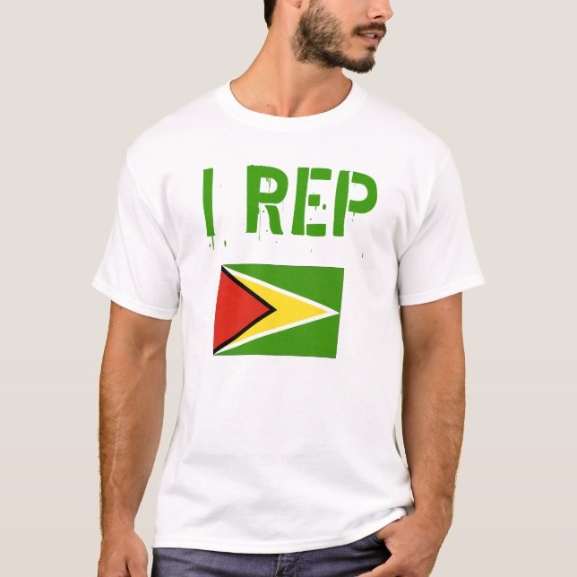 CAMISETA MIM REPRESENTANTE GUYANA (Frente)