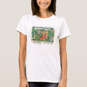 Camiseta Mim Samuel 10 a coroação e anointing de Saul,