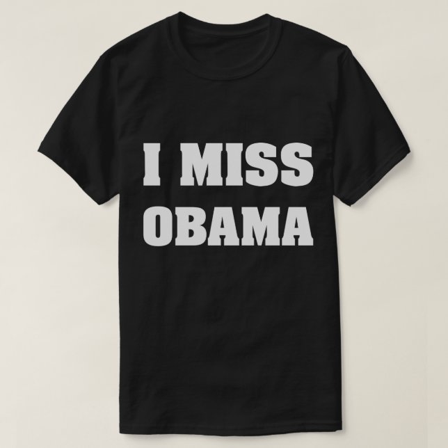 Camiseta Mim senhorita Obama Anti Trunfo (Frente do Design)