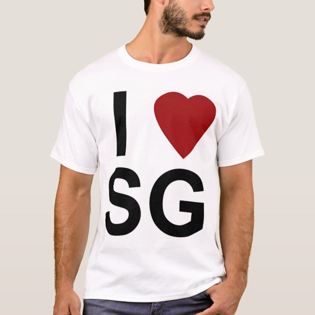 Camiseta mim SG do coração (Frente)