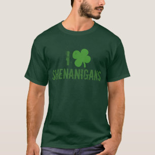 Camiseta Mim Shenanigans do amor do trevo