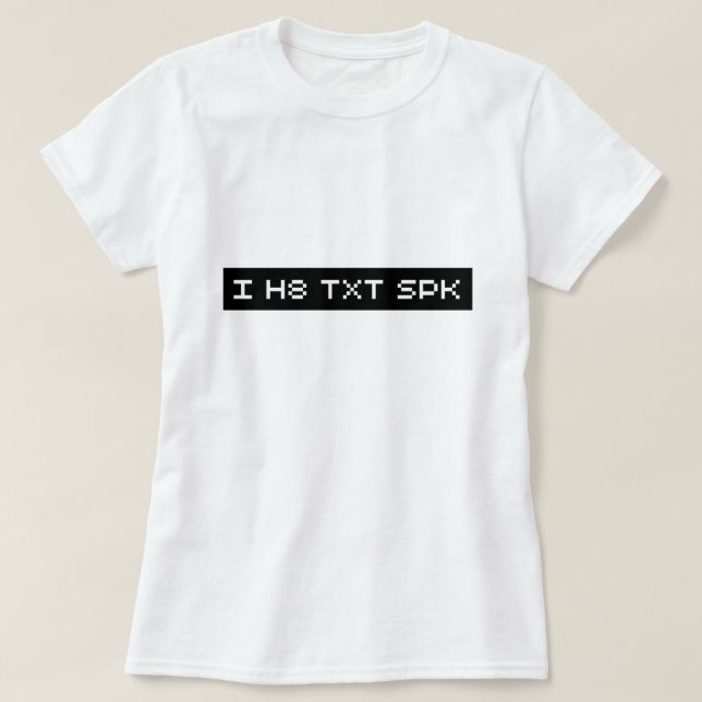 Camiseta mim spk do txt h8 (Frente do Design)