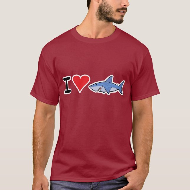 Camiseta Mim t-shirt 2 do shaaark do coração (Frente)