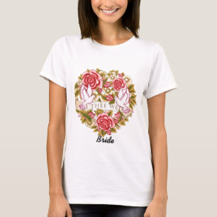 Camiseta Mim t-shirt básico da noiva de Thee quarta-feira