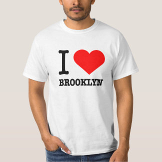 Camiseta Mim t-shirt de Brooklyn do coração