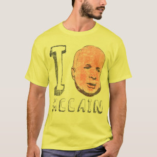Camiseta Mim t-shirt de John McCain do coração