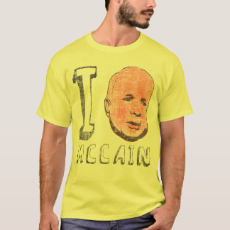 Camiseta Mim t-shirt de John McCain do coração