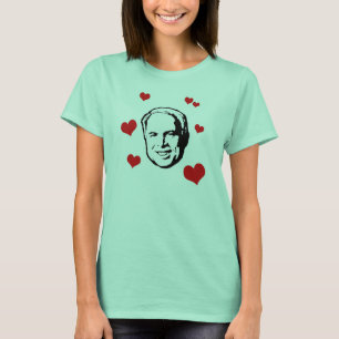 Camiseta Mim t-shirt de McCain do coração
