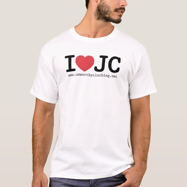Camiseta Mim t-shirt do coração JC (Frente)