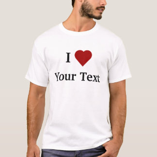 Camiseta Mim t-shirt do coração (personalize)