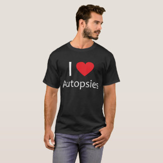 Camiseta Mim t-shirt do forense das autópsias do coração