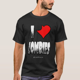 Camiseta Mim t-shirt do zombi dos zombis do coração