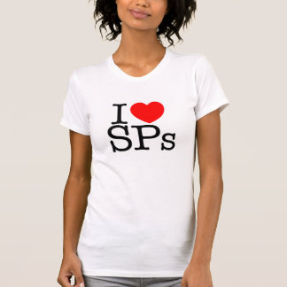 Camiseta Mim t-shirt fêmea leve do SPs do coração
