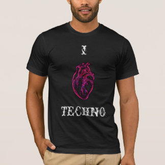CAMISETA MIM ♥ TECHNO