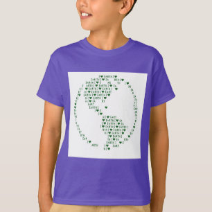 Camiseta Mim terra do coração