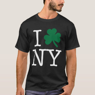 Camiseta MIM tipo do branco do TREVO NY