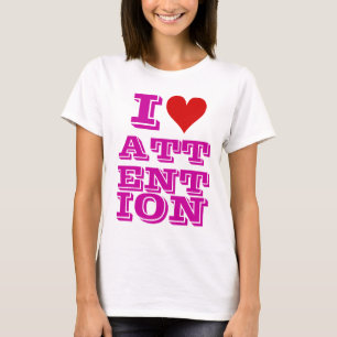 CAMISETA MIM TSHIRT DA ATENÇÃO DO CORAÇÃO