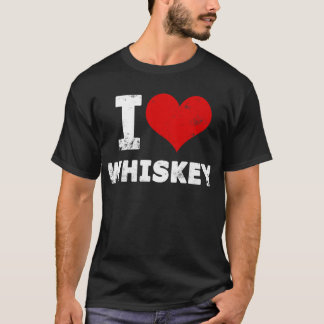 Camiseta Mim uísque do coração