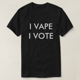 CAMISETA MIM VAPE QUE EU VOTO