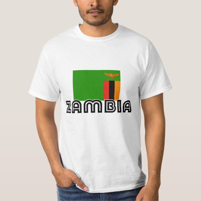CAMISETA MIM ZÂMBIA DO CORAÇÃO (Frente)