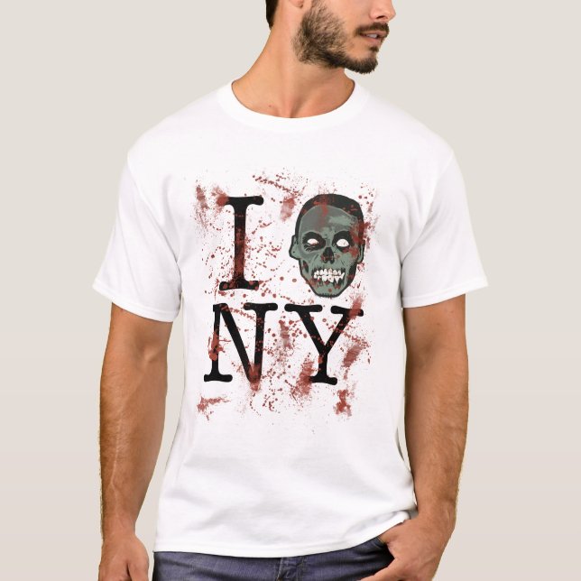 Camiseta Mim zombi NY (Frente)