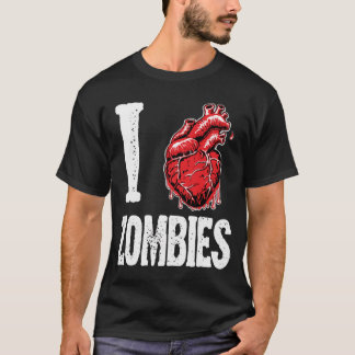 Camiseta Mim zombis do coração