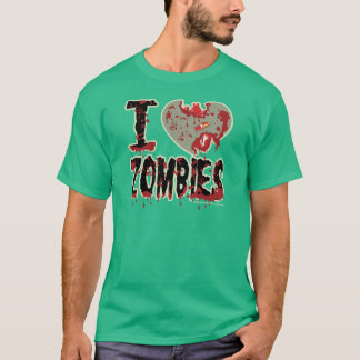 Camiseta mim zombis do coração!