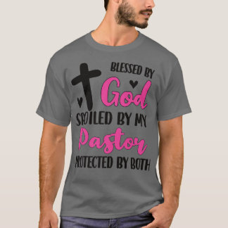 Camiseta Mimado pelo meu pastor, orgulhoso pastor, o seu ap