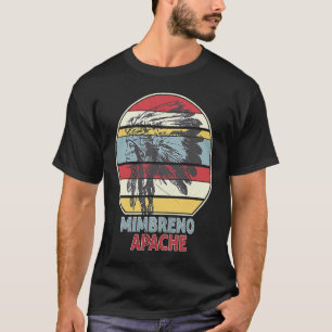 Camiseta MIMBRENO APACHE Tribo índio mexicano nativo