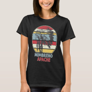 Camiseta MIMBRENO APACHE Tribo índio mexicano nativo