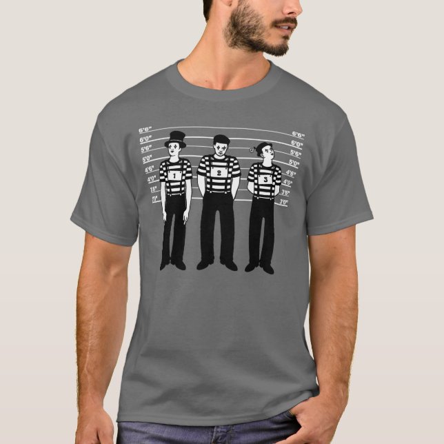 Camiseta Mimes criminosos (Frente)