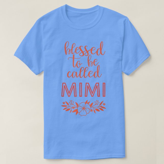 Camiseta Mimi, Avó Presente, Presente Dia de as mães  (Frente do Design)