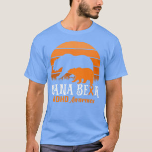 Camiseta Mimi Bear ADHD Mãe Dia Nacional de Consciência ADH