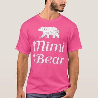 Camiseta Mimi Bear - Avó de Nana Mama, presente