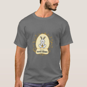 Camiseta Mimi Bunny Chocolate Cute Matando Páscoa Familiar