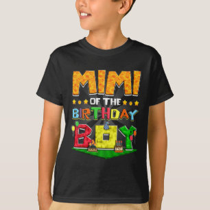 Camiseta Mimi Da Festa Da Família De Jogo Do Aniversário